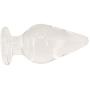 Eastern Delights Rock The Hell Huge Glass Butt Plug, Crystal Anal Plug Plug Pleasure Wand Anal Trainer, 28 oz
