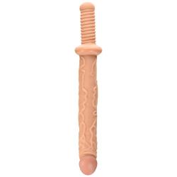 Nasstoys Maxx Men Flesh Dildo with Handle, 13 Inch