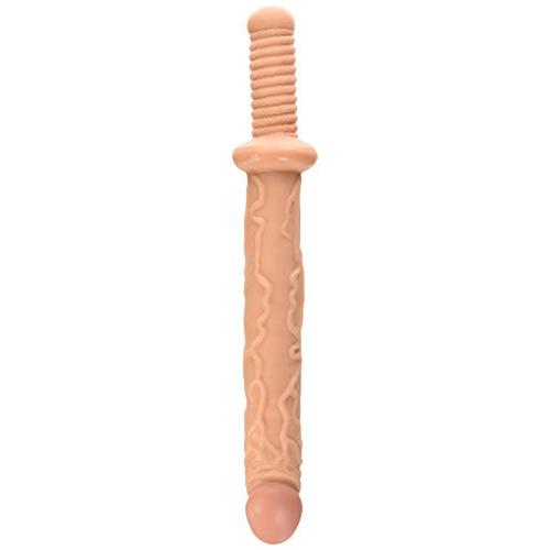 Nasstoys Maxx Men Flesh Dildo with Handle, 13 Inch