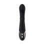 Evolved Novelties Rechargeable Silicone Extreme Rumble Rabbit Vibrator Black