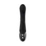 Evolved Novelties Rechargeable Silicone Extreme Rumble Rabbit Vibrator Black