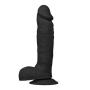 HYLHYL5-F Strǎp ǒn fǒr Lěsbìǎn, 9 inch Black Hands-Free Suction Cup Women Waterproof Toy Handheld Waterproof Massaging for Suction Cup | Diameter 5cm/1.96iches