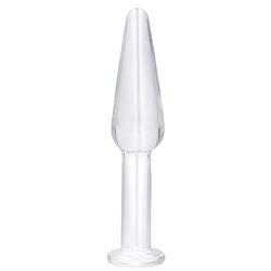 YiFeng 7 Types Crystal Glass Anal Butt Plug, G-spot Stimulator Anal Trainer Adult Sex Toy (Style 5)