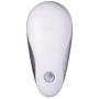 Womanizer Starlet Clitoral Massager for Woman Sucking Stimulation with 4 Levels (Snow) Include Exclusive Lubricant