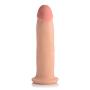 Usa Cocks Ultra Real Dual Layer Suction Cup Dildo Without Balls, 9 Inch