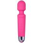 SHIBARI Mini Halo,The Original Compact Power Wand Massager, Wireless, 20x Multi-Speed Vibrations (Pink)