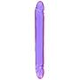 California Exotics Smooth Double Dildo, Reflective Gel, 12 Inches