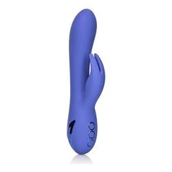 CalExotics California Dreaming Beverly Hills Bunny - Silicone Rabbit Vibrator – Waterproof Clitoral Sex Toys for Couples – 10 Vibration Function Massager - Purple