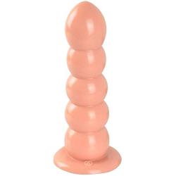 JSFQ Sex 7.87 Inches Smooth Anales Beads Plug Artifical Dildo with Suction Cup Happy TOI Necessary for Single Woman Sunglasses Skirt Jeans (Color, Black),Black (Color : Black, Size : Skin)