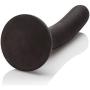 CalExotics Silicone Pegging Probe - Silicone Butt Plug With Suction Cup Base - Waterproof Anal Fetish Sex Toys for Couples - Black