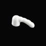 Massager Attachments Massage Accessories Accessory Attachment Silicone- Two Different Styles (White)
