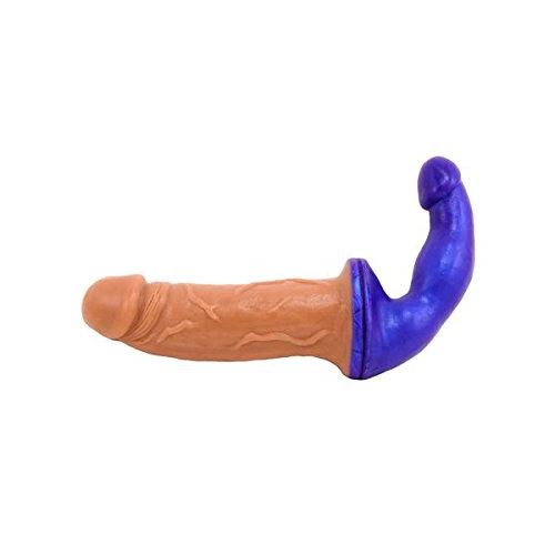 Vixen Creations Peacemaker Double Dildo, Caramel Vixen Creations Peacemaker Double Dildo, Caramel