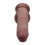 Usa Cocks Ultra Real Dual Layer Suction Cup Dildo, Dark Skin Tone, 9 Inch Usa Cocks Ultra Real Dual Layer Suction Cup Dildo, Dark Skin Tone, 9 Inch
