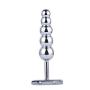 Perfect Size Metal Anal Hook Butt Plug with Balls Anal Dildo Prostate Plug Stainless Steel Anal Toys Iron Tree with Crystal