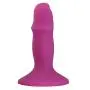 Yasuodd 4.33Inch Silicone Waterproof Tools for Women with Strong Suction Cup Hands (Color : Purple)