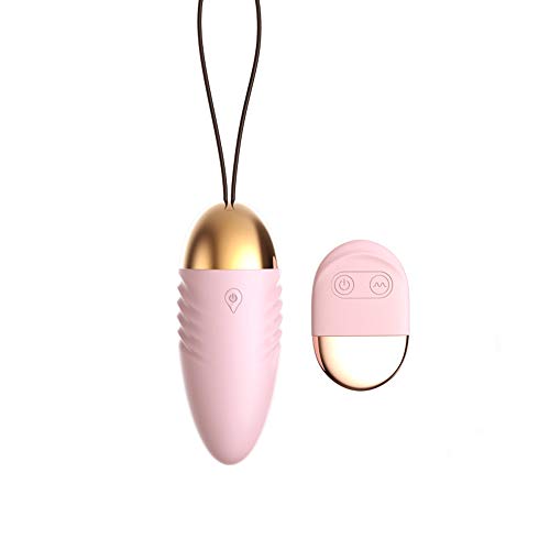 Remote Vibration Powerful Vibrating Egg Vibrant Toy Massage Powerful Kegel Balls Love Egg for Women or Couples with 10 Powerful Frequency Silicone Ball for Muscle Relax … (Pink)