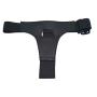 Homchet Black Péggíng Strápòn Toys for Role-Playing Adjustable Waist Realistic Dîdlɔ Relax Waterproof Portable Personal Massage Wand for Women