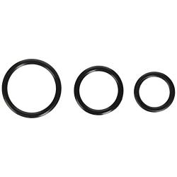 Silicone Support Rings, Black