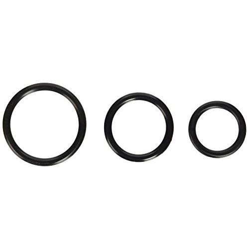 Silicone Support Rings, Black