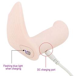 Wireless Waterproof Massager for Back and Neck Relaxation, 10 Speed Frequency Massager with Wireless Remote Control (Pink)