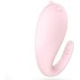 Vibrator 8 frequency Internet Long Remote Control USB Charge Vibrating Egg Bluetooth Connected G Spot Monster Pub Vibrator (Pink)