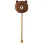 LINE FRIENDS Muscle Massage Stick - Brown Character Massager for Back Shoulder Neck Pain Therapy LINE FRIENDS Muscle Massage Stick - Brown Character Massager for Back Shoulder Neck Pain Therapy