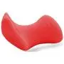 Lickerlish 10-Mode USB Rechargeable Red Silicone Clitoral Vibrator, 5 Ounce