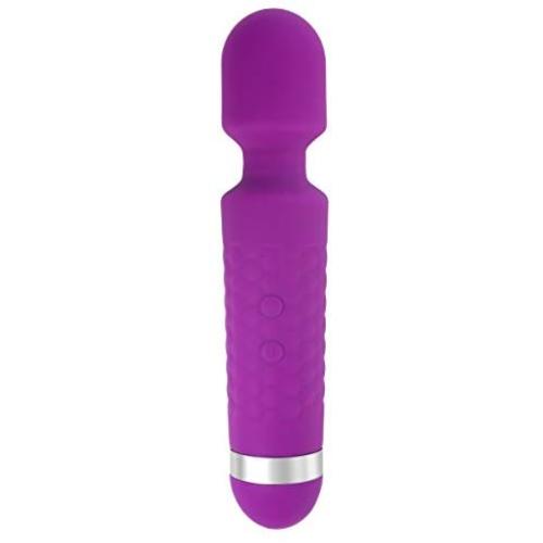 LoveI Silicone USB Rechargeable 12 Speed Vibrating Wand Personal Massager Vibrator Unisex