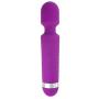LoveI Silicone USB Rechargeable 12 Speed Vibrating Wand Personal Massager Vibrator Unisex