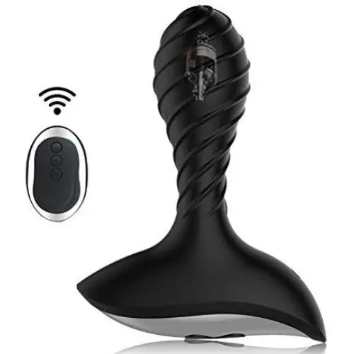 Anal Sex Toys with 10 Variable Vibration Modes for Safe Anal Prostate Play, PALOQUETH Smooth Silicone Wireless Remote Butt Plug Vibrator for Beginner Intermediate Anal Sex Toys with 10 Variable Vibration Modes for Safe Anal Prostate Play, PALOQUETH Smooth Silicone Wireless Remote Butt Plug Vibrator for Beginner Intermediate