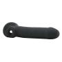 Black King-Sized 9 inch Amazing Performance Extender Enlargement, Extra Large 3" for Male