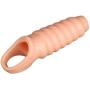 HEALIFTY Adult Sex Toy Reusable Penis Sleeve Extender Soft Cock Extension Sex Toy Cock Enlarger Condom Sheath Delay Ejaculation Toys for Men