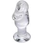 Asvini Glass Penis Anal Plug