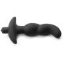 Anal Plug , YOVE Silicone 10 Mode Vibrating Butt Plug and Prostate Massager Anal Sex Toy for for Men, Women or Couples (BLACK)