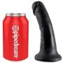 Pipedream King Cock Dildo, Black, 6 Inch