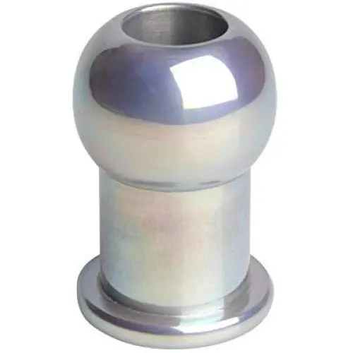 Master Series Hollow Aluminum Anal Plug, Small/Medium Master Series Hollow Aluminum Anal Plug, Small/Medium