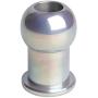 Master Series Hollow Aluminum Anal Plug, Small/Medium