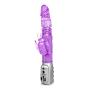 Eden 11.5" Clit Stimulation Gyrating Rotating Pleasure Beads Waterproof Rabbit Vibrator (Purple)