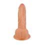HYLHYL5-F Lěsbìǎn Cǒuplě Strǎpǒn, Waterproof Female Realistic Lifelike for Women Silicone with Strong Suction Cup Flesh Soft Meat Color PVC Rod Length: 18cm/7.1in