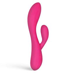 PlusOne Dual Vibrating Massager, Passion Pink, 9.9 Ounce