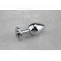 Anal Plug Stainless Steel Interesting Metal Stainless Steel Blockage Blockage Electric Shock e-Stim Parts Accessories Blockage Blockage with Wire M Size Stronger for Couples