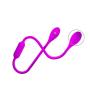 Wushuangyu Rechargeable Personal Wand Massager, Wireless with 12 Vibration Patterns - Double Head Vibrator - Vibrant Toy