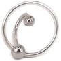 Eastern Delights Stainless Penis Cock Rings with Urethral Sounds Ball
