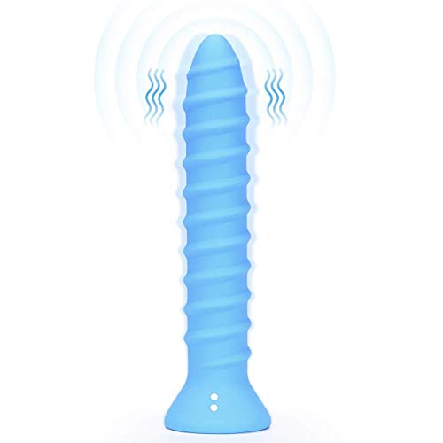 G Spot Vibrator for Vagina Stimulation, Ultra Soft Bendable Rechargeable Dildo Vibrator with 10 Vibration Patterns-Adult Sex Toys for Women and Couple