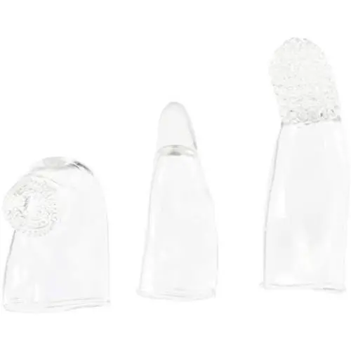 California Exotics Orgasm Ticklers Finger or Vibrator Sleeve California Exotics Orgasm Ticklers Finger or Vibrator Sleeve