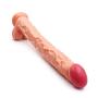 NaNIU Massaging Stick Huge Big Strap On Flexible Medical-Grade Silicone Stick Extra Long Lifelike Massager