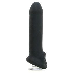 Black King-Sized 9 inch Amazing Performance Extender Enlargement, Extra Large 3" for Male