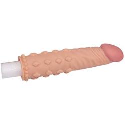 MXD 17.5cm Mens Pěnis Extender Soft and Comfortable Silicone Realistic Pěnis Extension T-Shirt