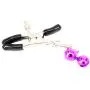 Eastern Delights Elite SM Screw Breast Nipple Clamps Vice(Purple Bell)