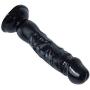 Aixidvv 7.87inch Headed Ended Penetration Suction Cup Lesbian Couples Fun-Shop Toys Women,Flesh Relax Tool T-Shirt (Color : Black)